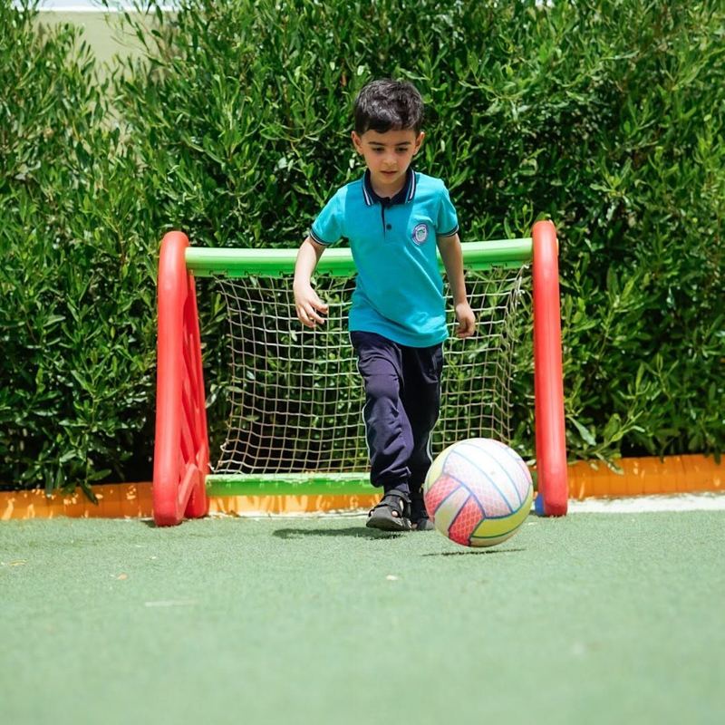 Football in the garden